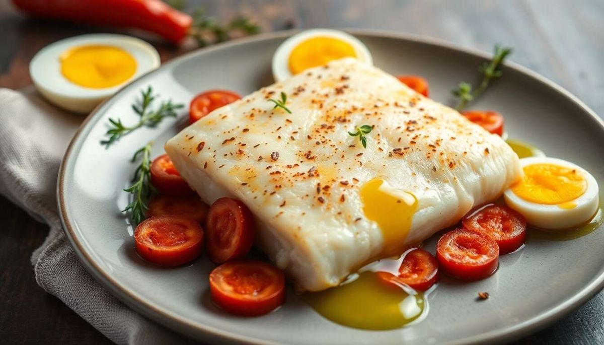 Un voyage gustatif : le dos de cabillaud aux écailles de chorizo