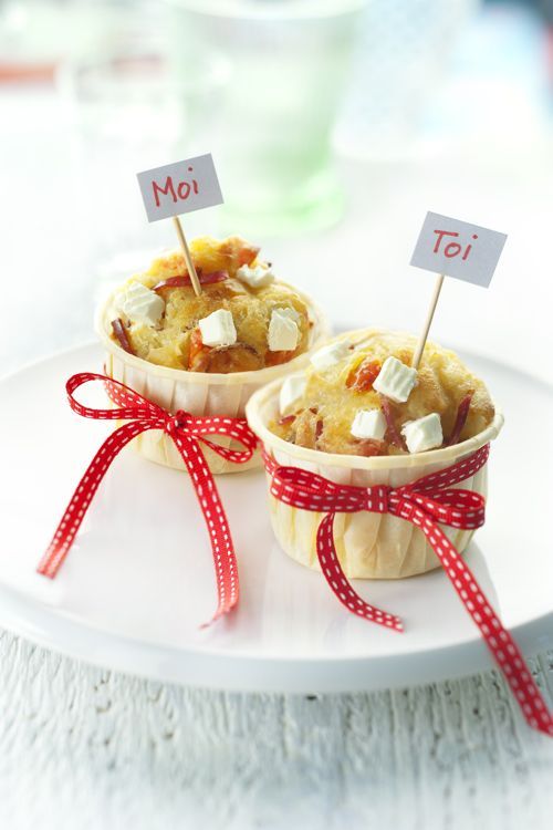 Des muffins romantiques pour une soirée inoubliable