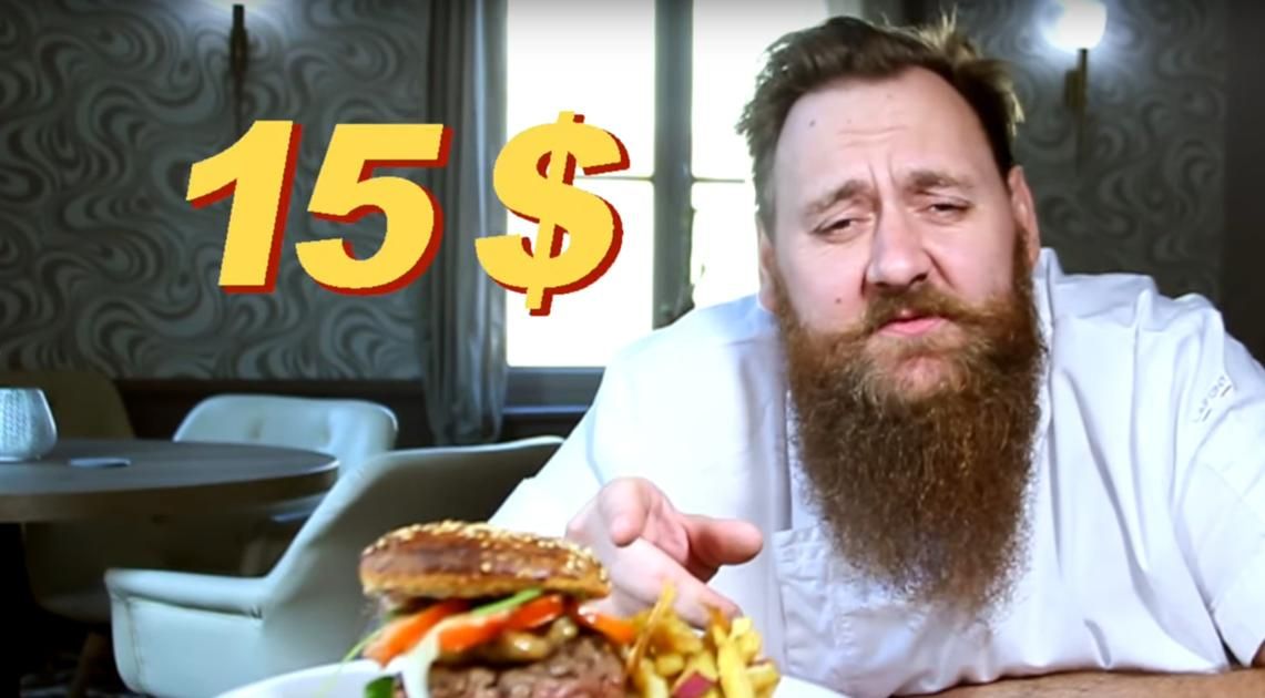 Un chef français parodie la pub américaine pour promouvoir ses burgers
