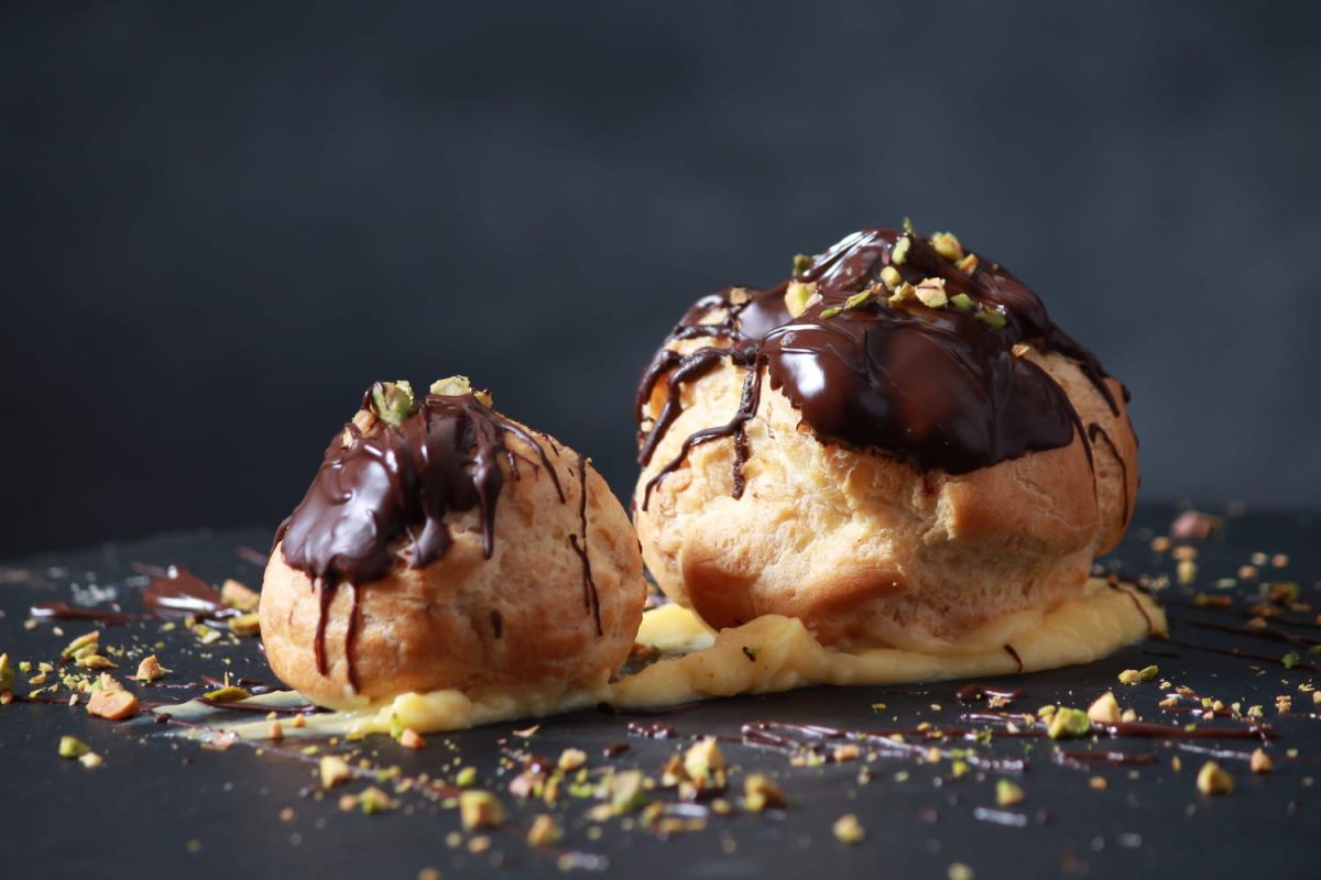 Les secrets des profiteroles au chocolat de Cyril Lignac