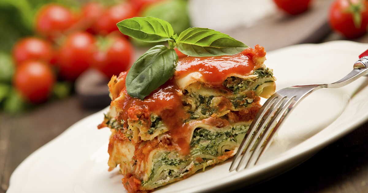 Lasagnes aux légumes du soleil