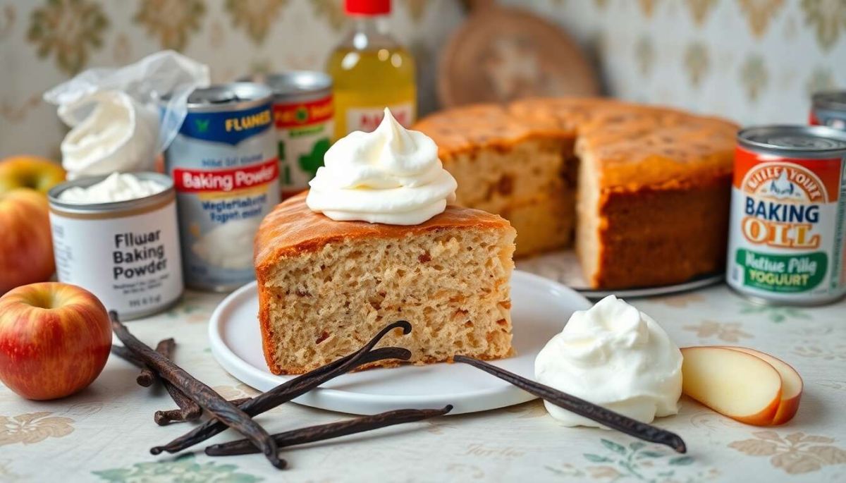 Un cake aux pommes et à la vanille pour une douceur partagée