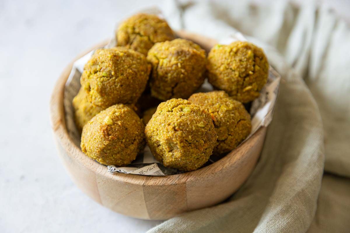 Falafels de pois cassés