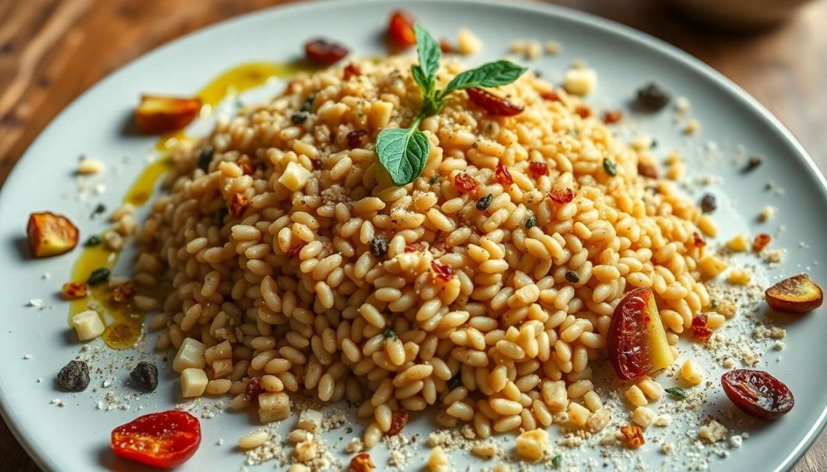 Épeautre aux courgettes et tomates : une explosion de saveurs saines