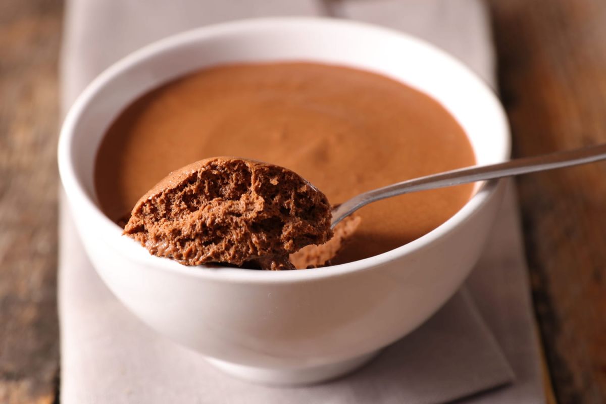 La mousse au chocolat revisité par Cyril Lignac