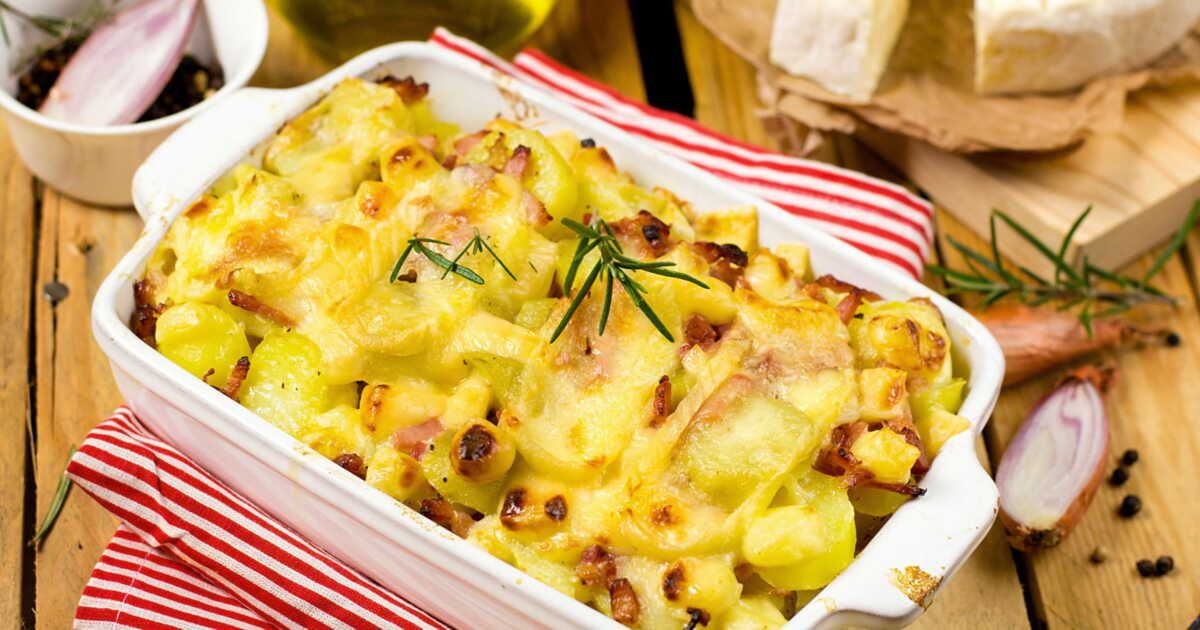 Une poireauflette légère mais régressive : la tartiflette de poireaux remise au goût du jour