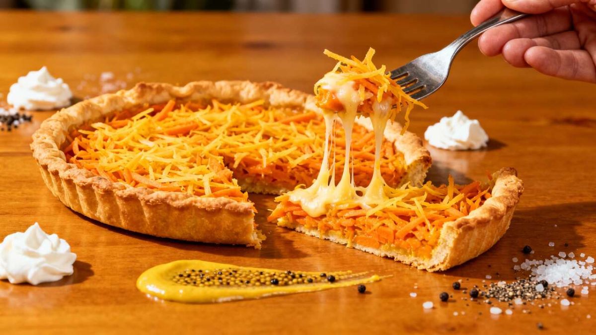 Tarte carotte et fromage : une recette gourmande et facile à réaliser