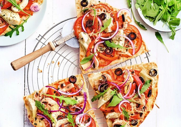 Savourez une pizza aux légumes légère et délicieuse avec Weight Watchers