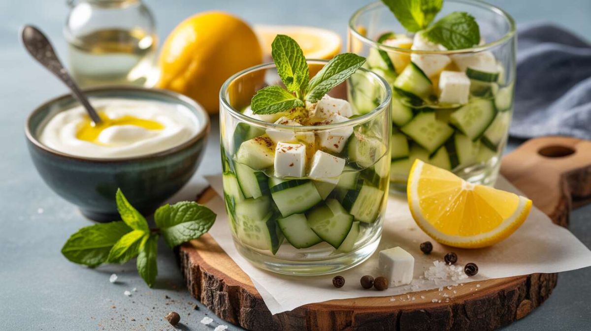 Des verrines salées fraîches pour un apéro léger en un rien de temps