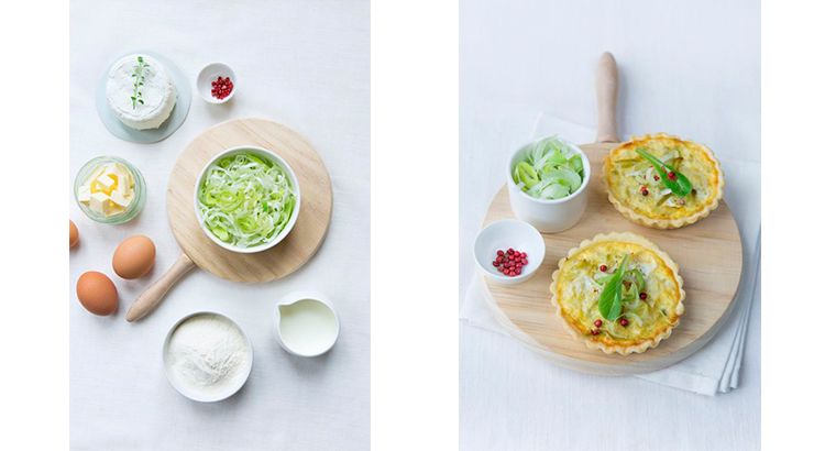 Quiche aux poireaux