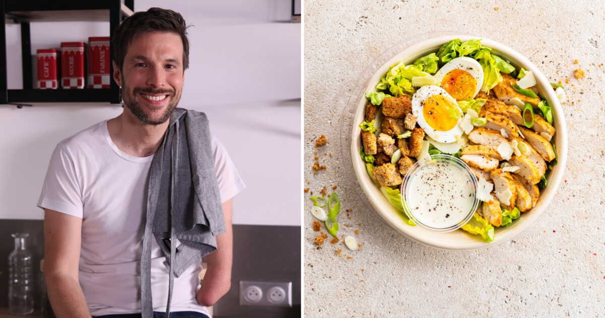 La salade césar de Grégory Cuilleron : un incontournable pour vos déjeuners en terrasse