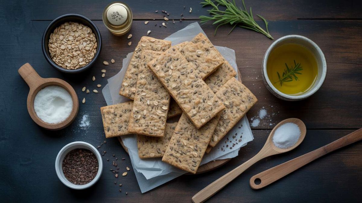 Craquez pour ces délicieux crackers maison aux graines pour un goûter sain