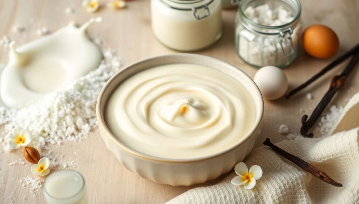 une crème pâtissière sans lait à savourer sans compromis