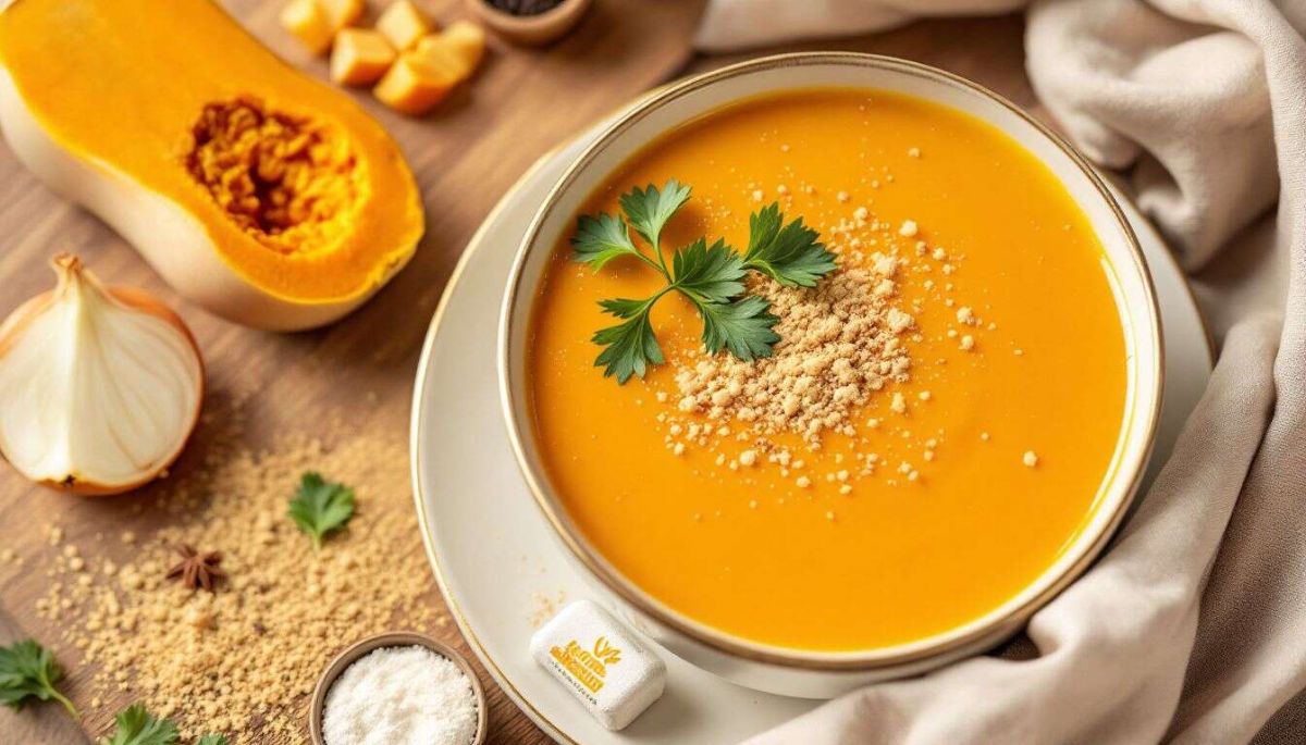 Une soupe de courge butternut qui va réchauffer votre automne