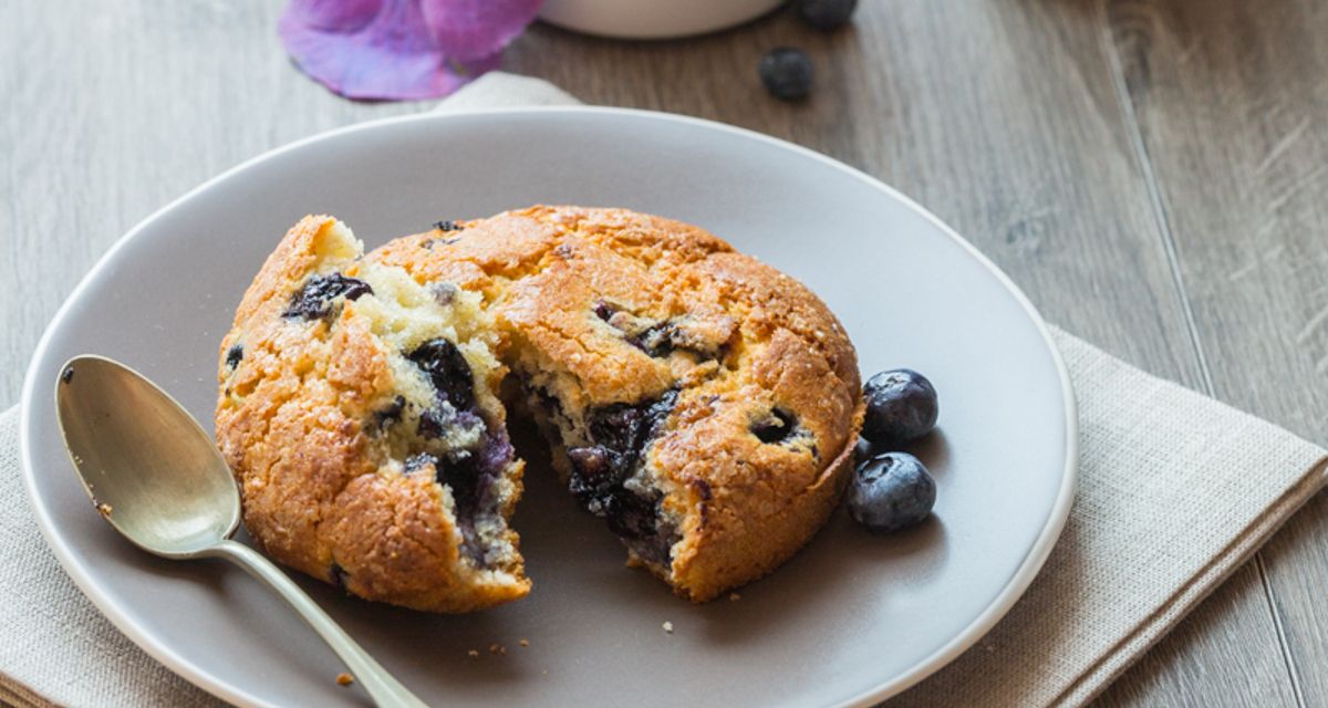 Scones aux myrtilles