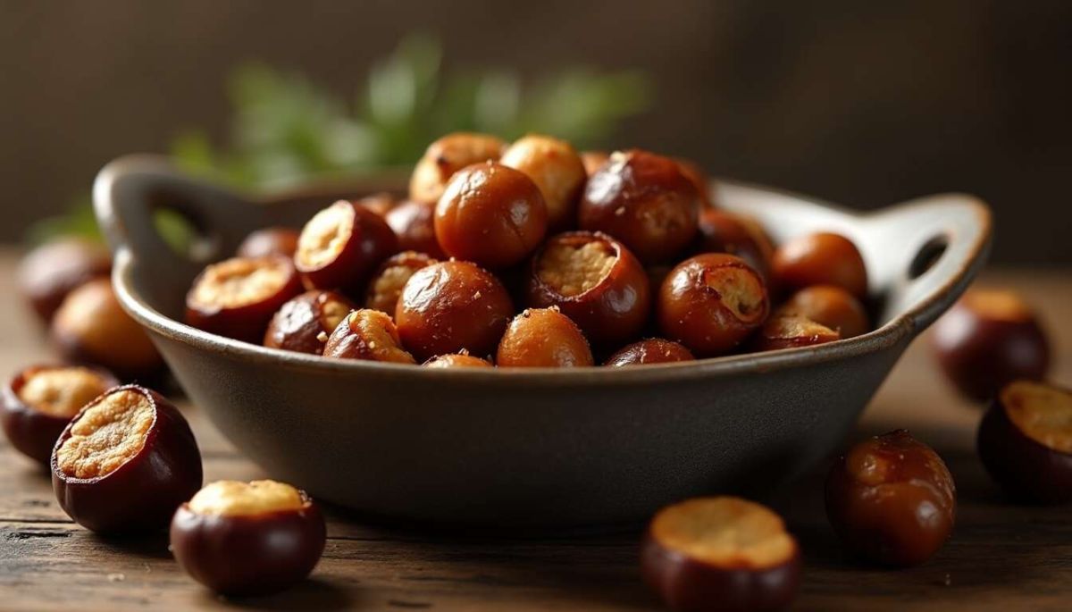 Châtaignes grillées au four : une recette facile pour savourer l'automne