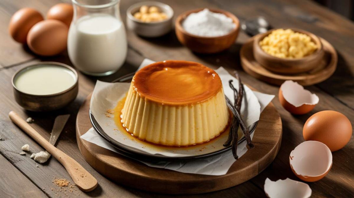Flan pâtissier sans pâte : une douceur légère pour le goûter