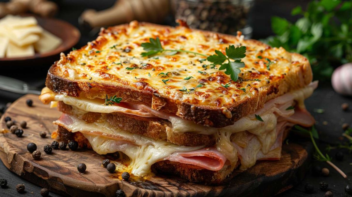 Une recette de croque-cake au jambon qui régalera toute la famille