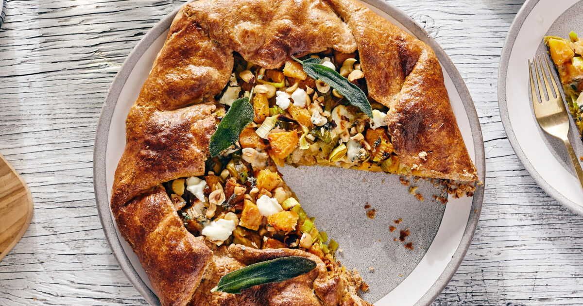 Tarte rustique au butternut : une recette d'automne en seulement 7 ingrédients