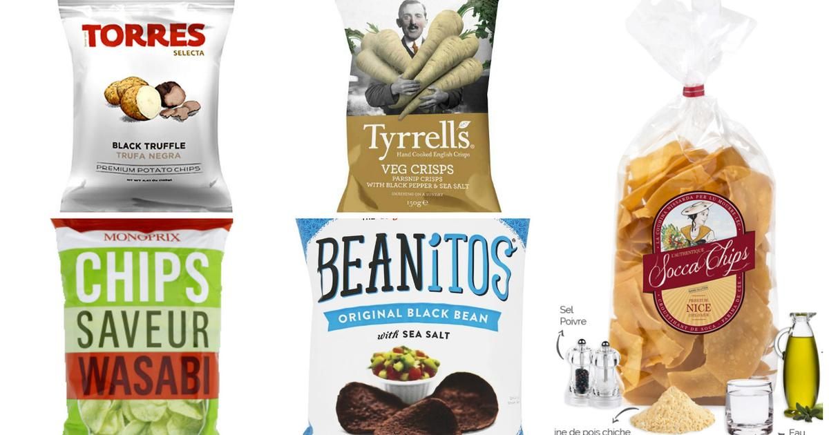 Dix chips aux saveurs surprenantes à découvrir