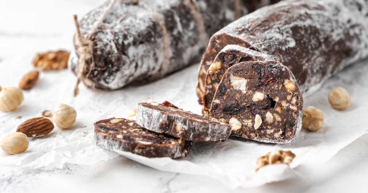 le saucisson au chocolat : un dessert trompe-l'œil qui va bluffer les enfants