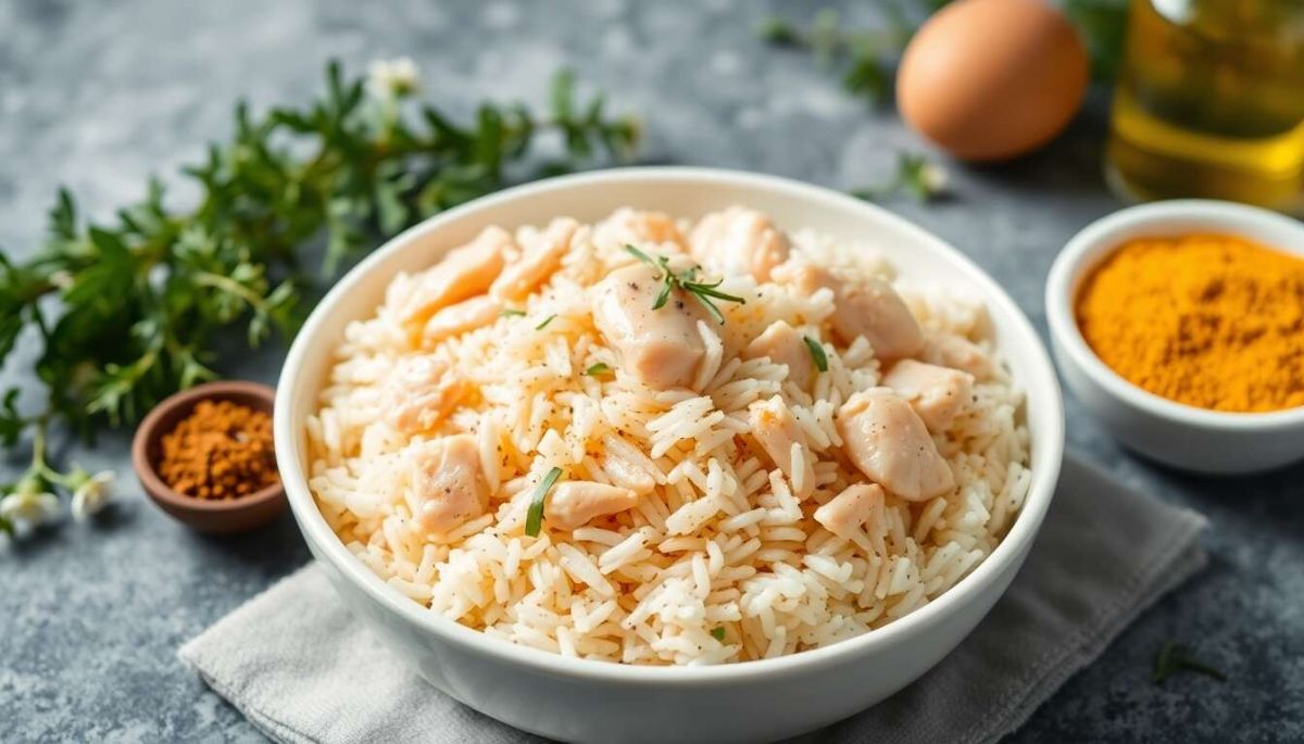 Le riz au poulet réinventé : une recette rapide et savoureuse