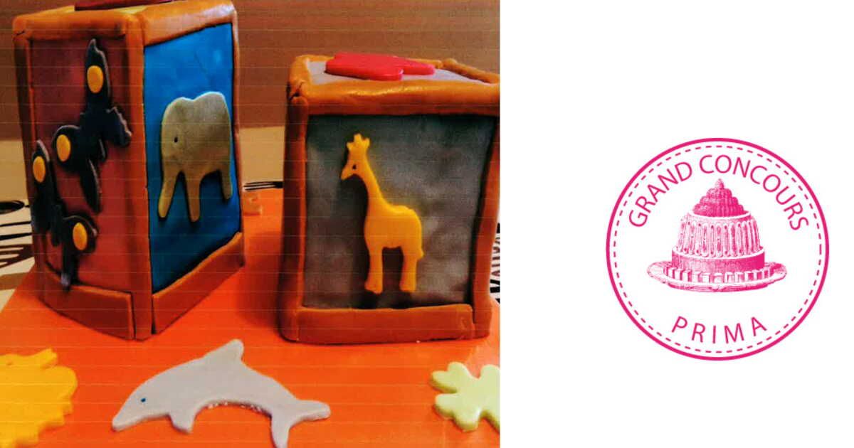 Le gâteau cube d’éveil pour enfant