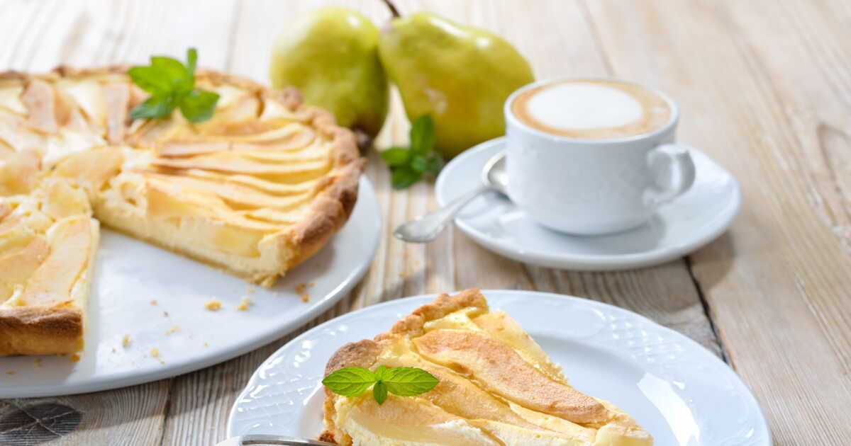 Découvrez la tarte bourdaloue aux poires de Cyril Lignac : une douceur automnale irrésistible