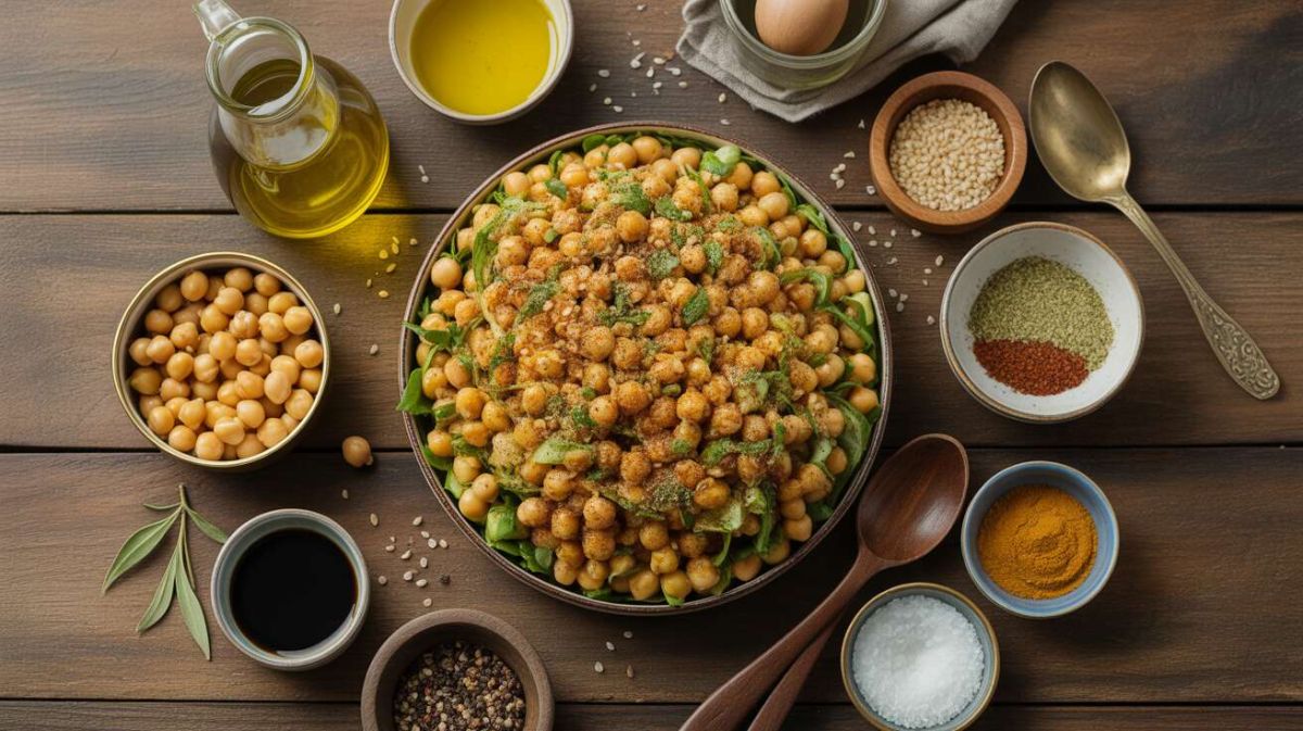 Salade de pois chiches : une recette irrésistible pour vos repas