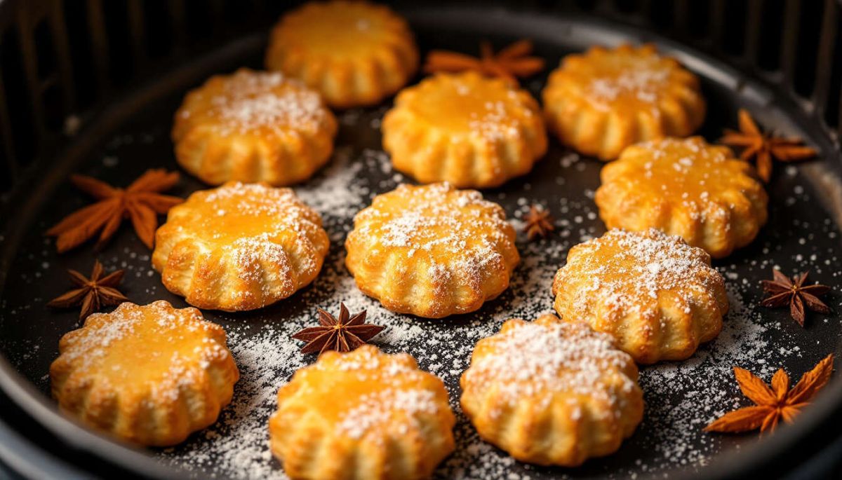 Biscuits de Noël à la cannelle : recette à l’airfryer