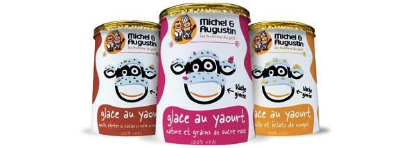 Les nouvelles glaces au yaourt de Michel & Augustin font sensation
