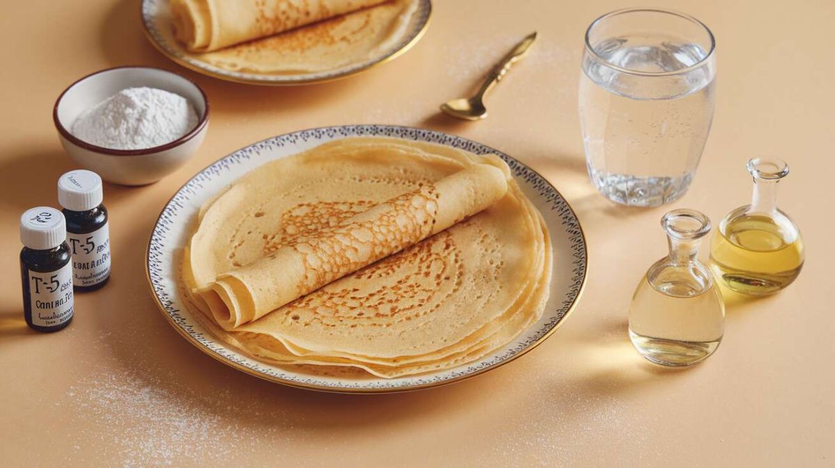 la crêpe légère et savoureuse sans œufs ni lait