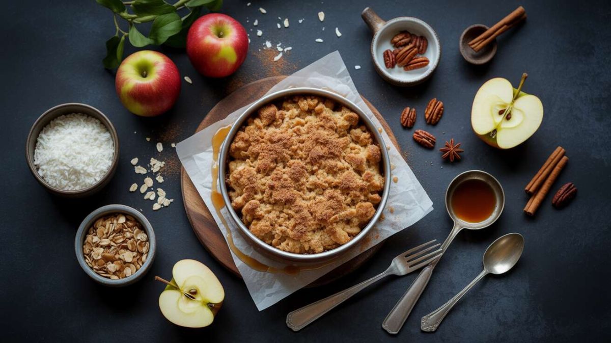 Crumble aux pommes : un secret croustillant pour un dessert irrésistible