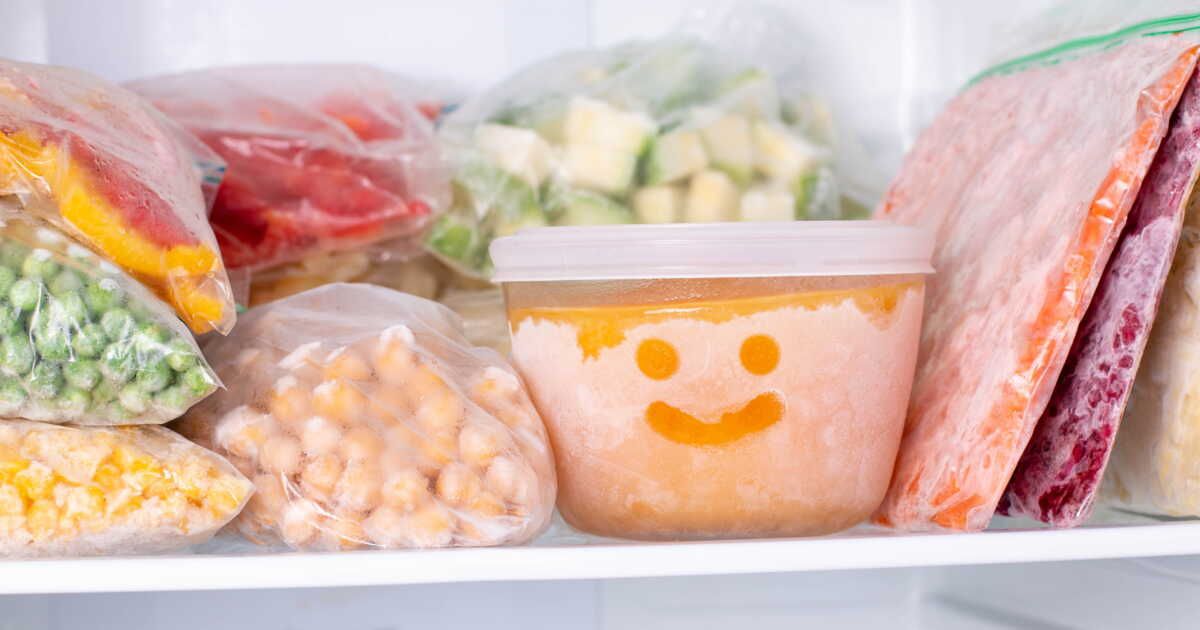 Ces aliments étonnants à congeler pour gagner du temps