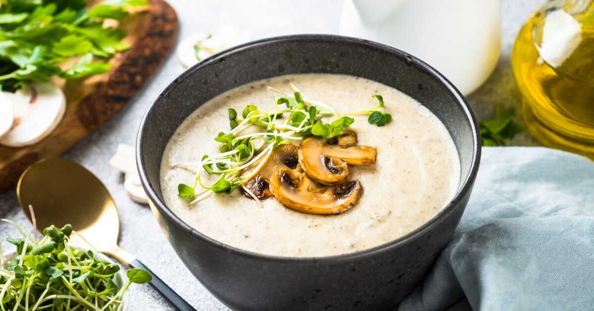 Velouté de champignons : le réconfort de l'hiver à portée de conserve