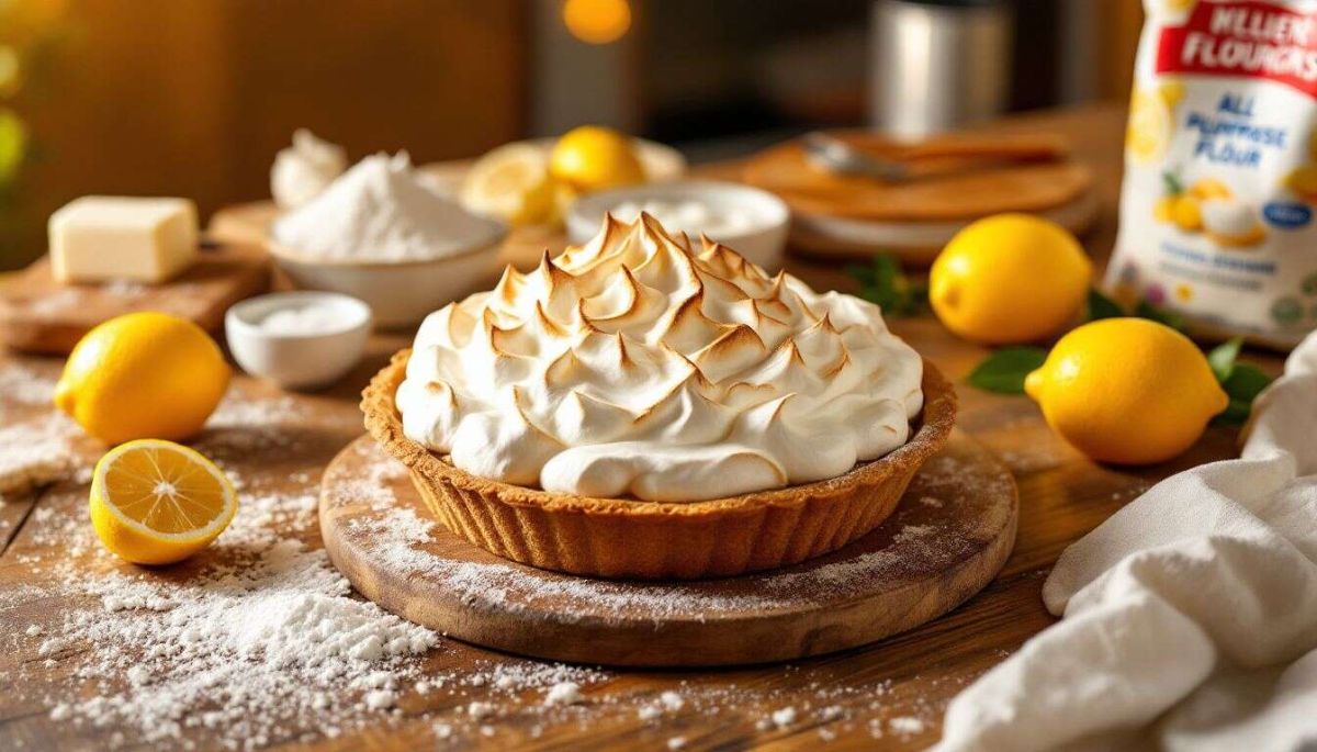 Une tarte au citron meringuée qui va épater vos invités